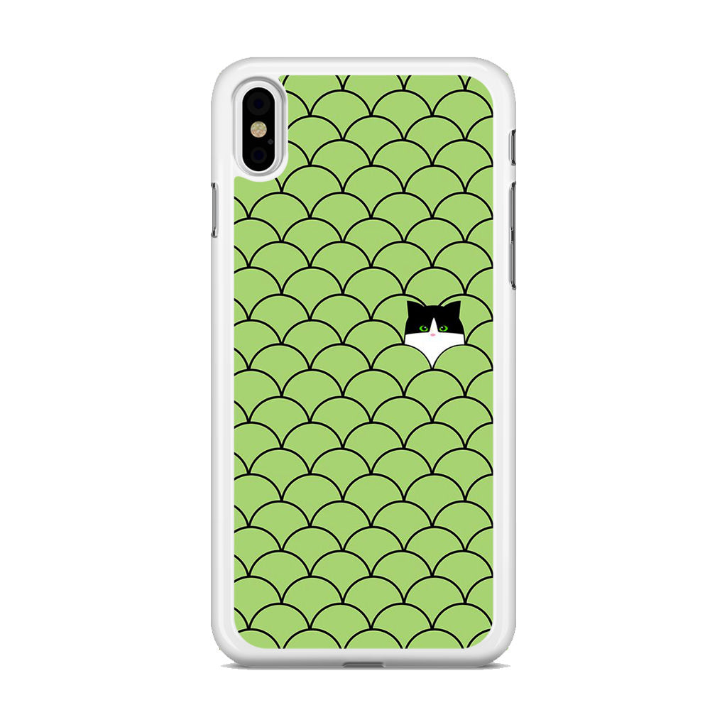 Cat Circles iPhone X / XS / XS Max Case