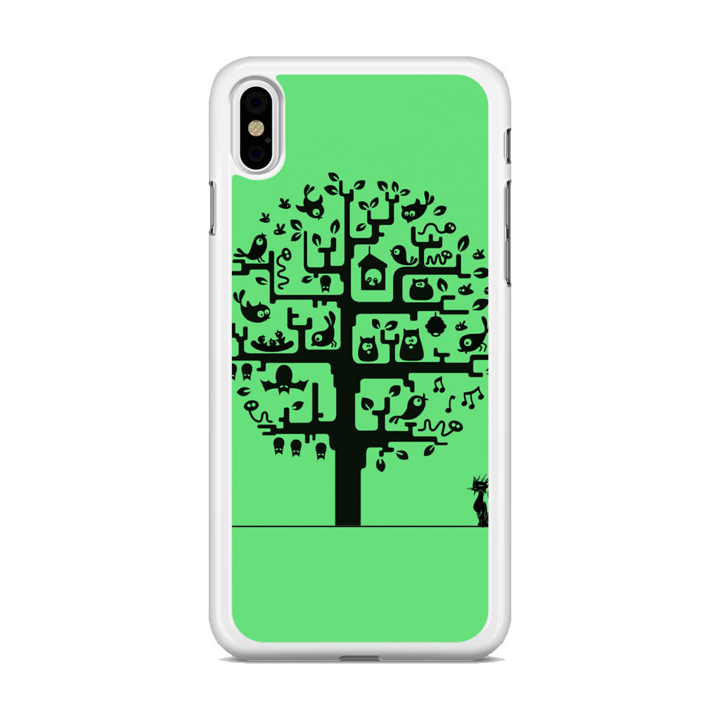 Cat Tree iPhone X / XS / XS Max Case