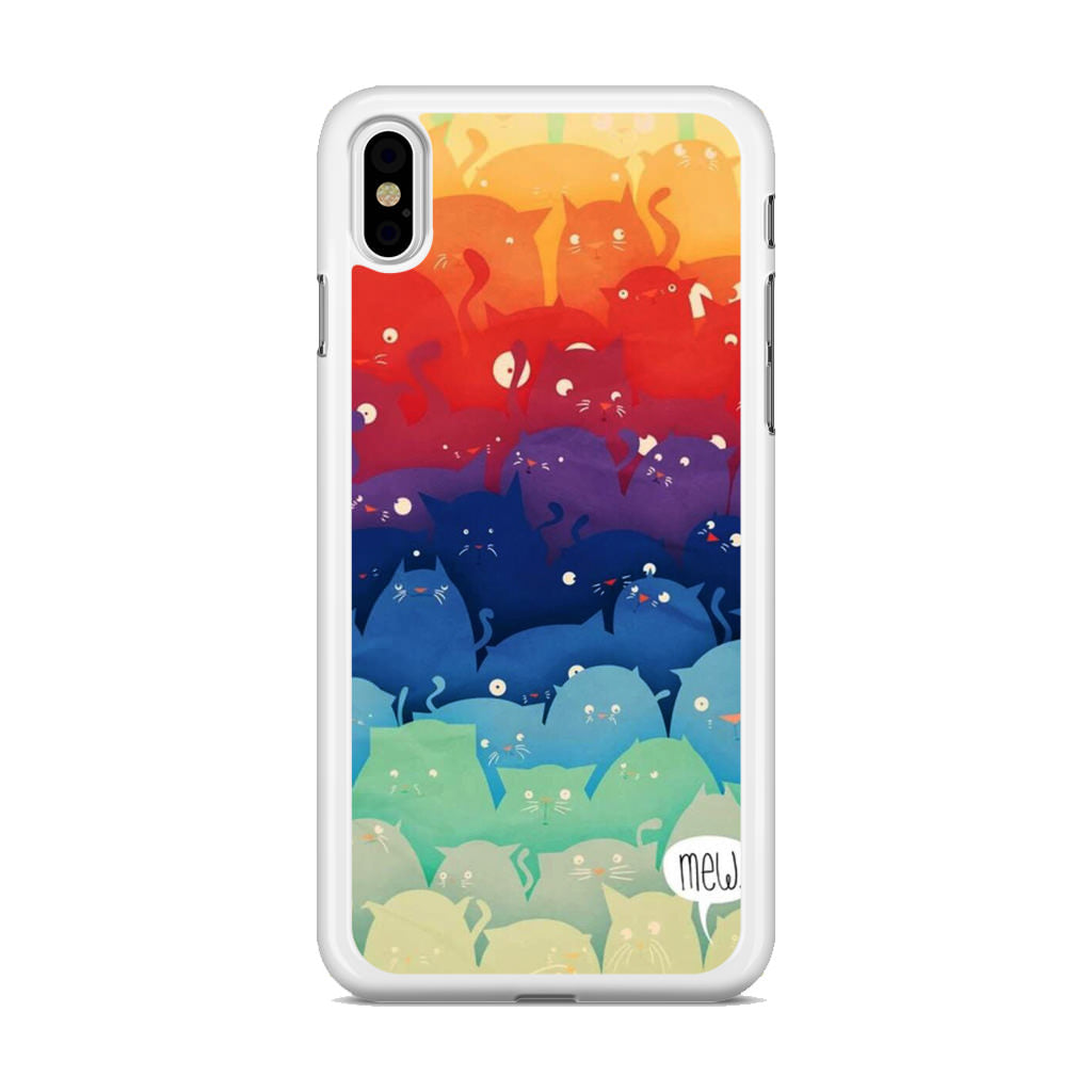 Cats Everywhere iPhone X / XS / XS Max Case