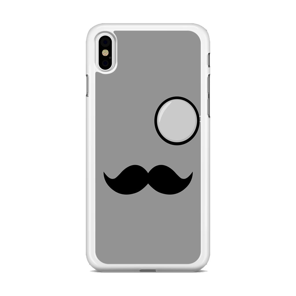 Classy Mustache iPhone X / XS / XS Max Case