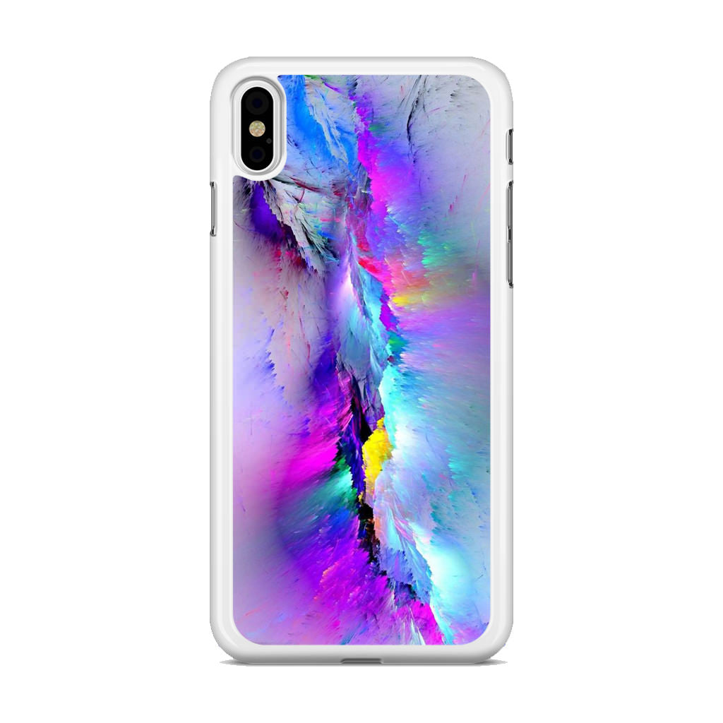 Colorful Abstract Smudges iPhone X / XS / XS Max Case