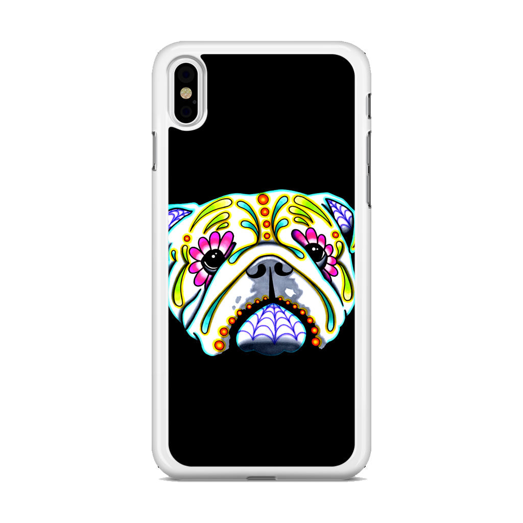 Colorful Bulldog Art iPhone X / XS / XS Max Case