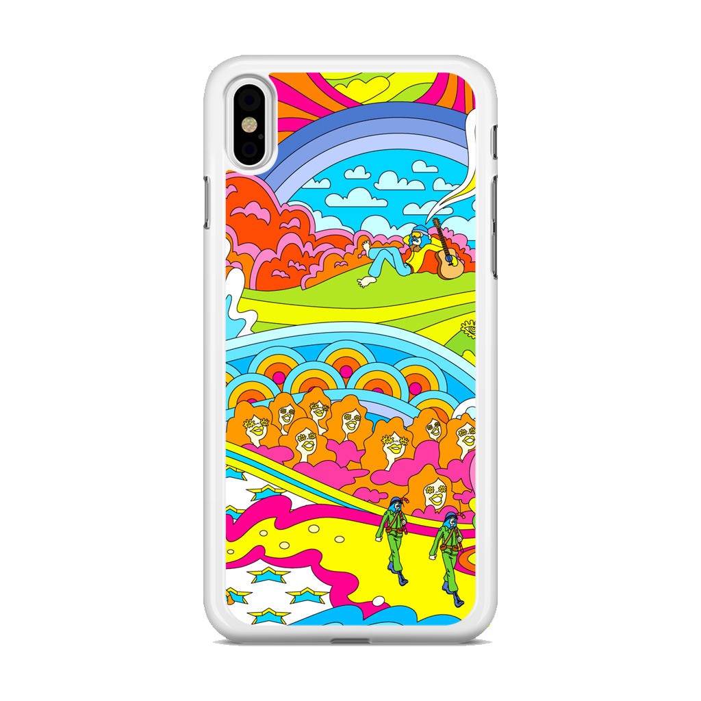 Colorful Doodle iPhone X / XS / XS Max Case