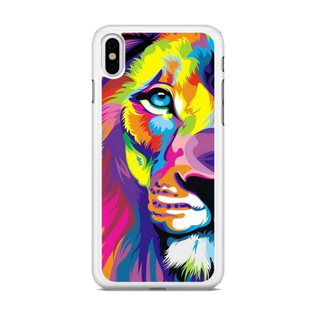 Colorful Lion iPhone X / XS / XS Max Case