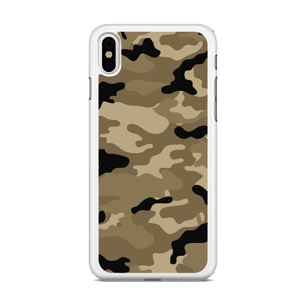 Desert Military Camo iPhone X / XS / XS Max Case