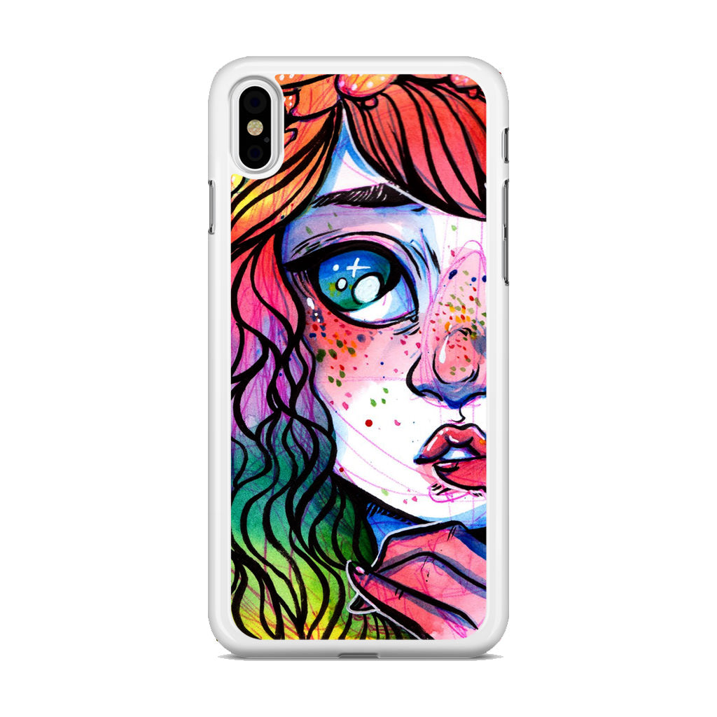 Eyes And Braids iPhone X / XS / XS Max Case