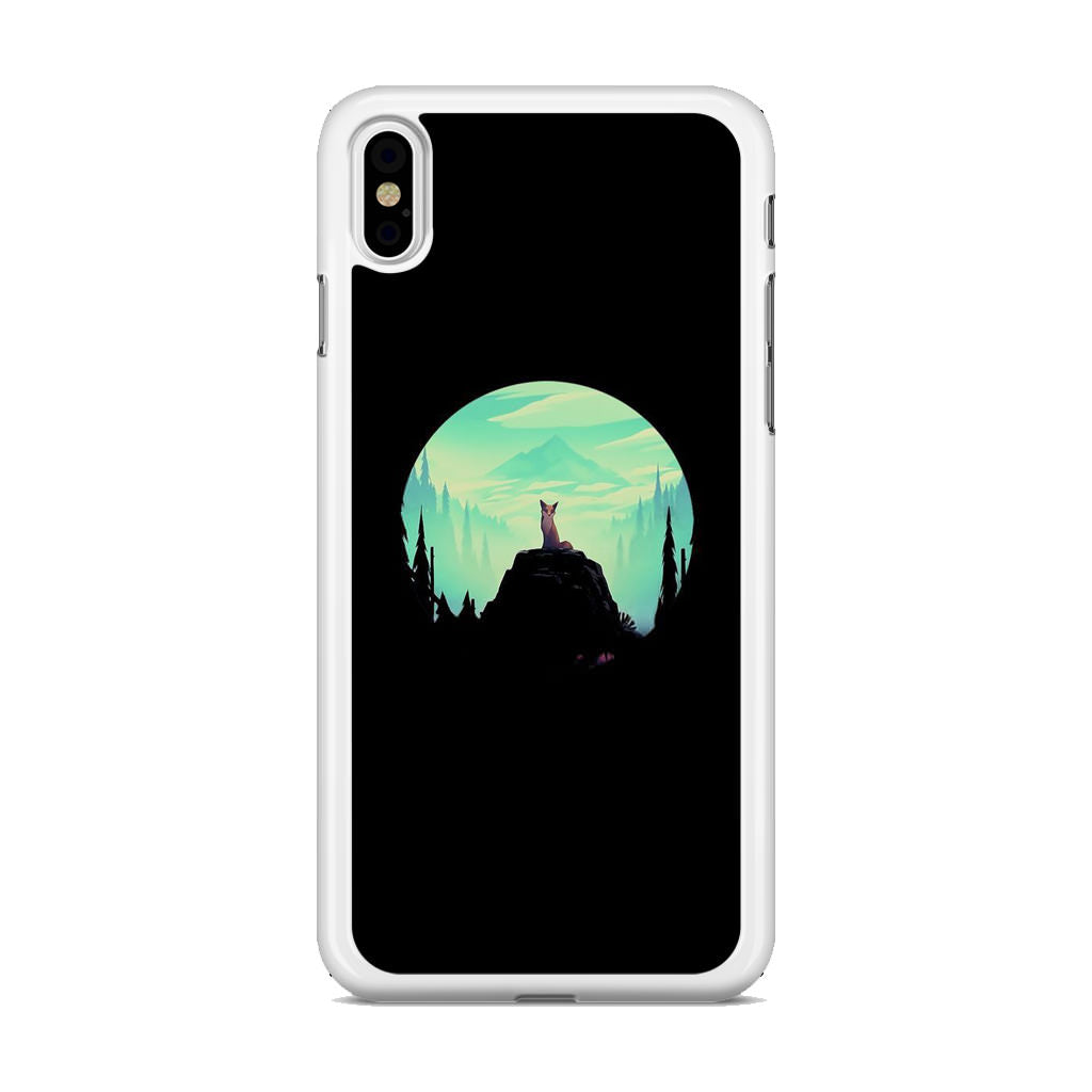 Fox on the Rock iPhone X / XS / XS Max Case