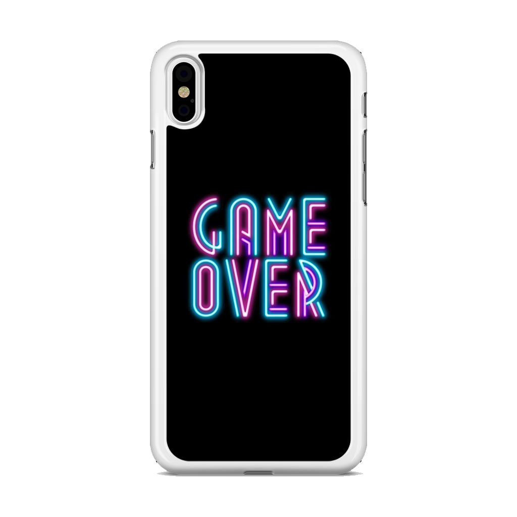 Game Over Neon iPhone X / XS / XS Max Case