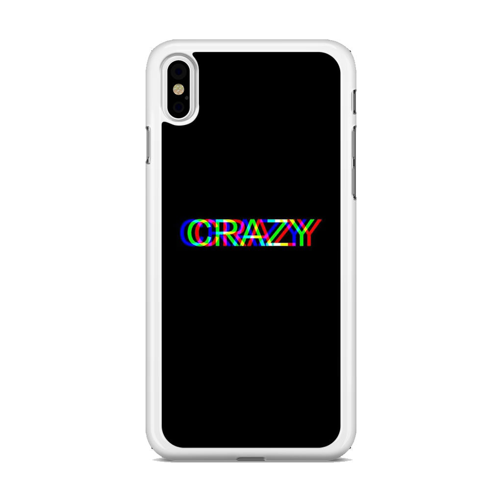 Glitch Crazy iPhone X / XS / XS Max Case