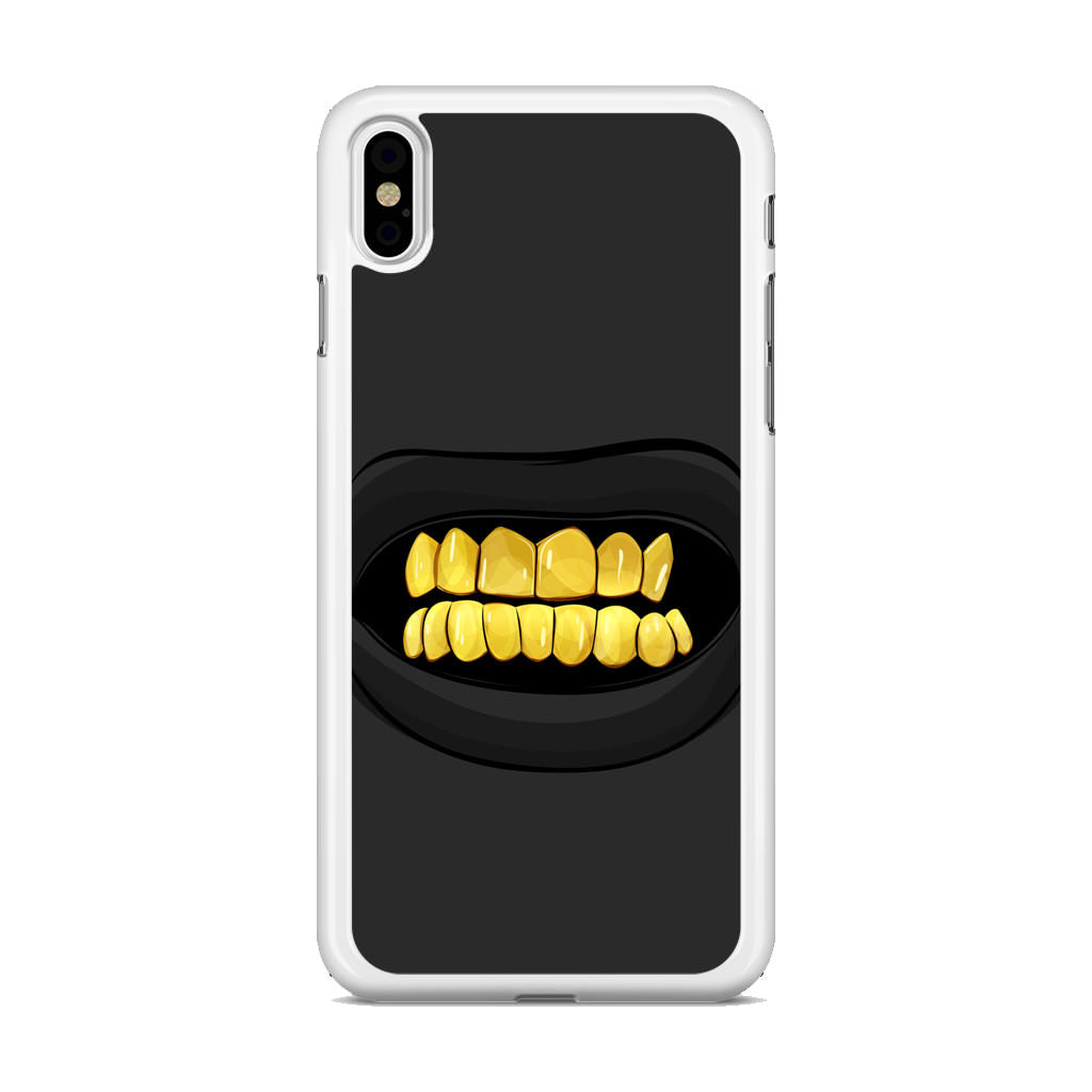 Gold Grillz iPhone X / XS / XS Max Case