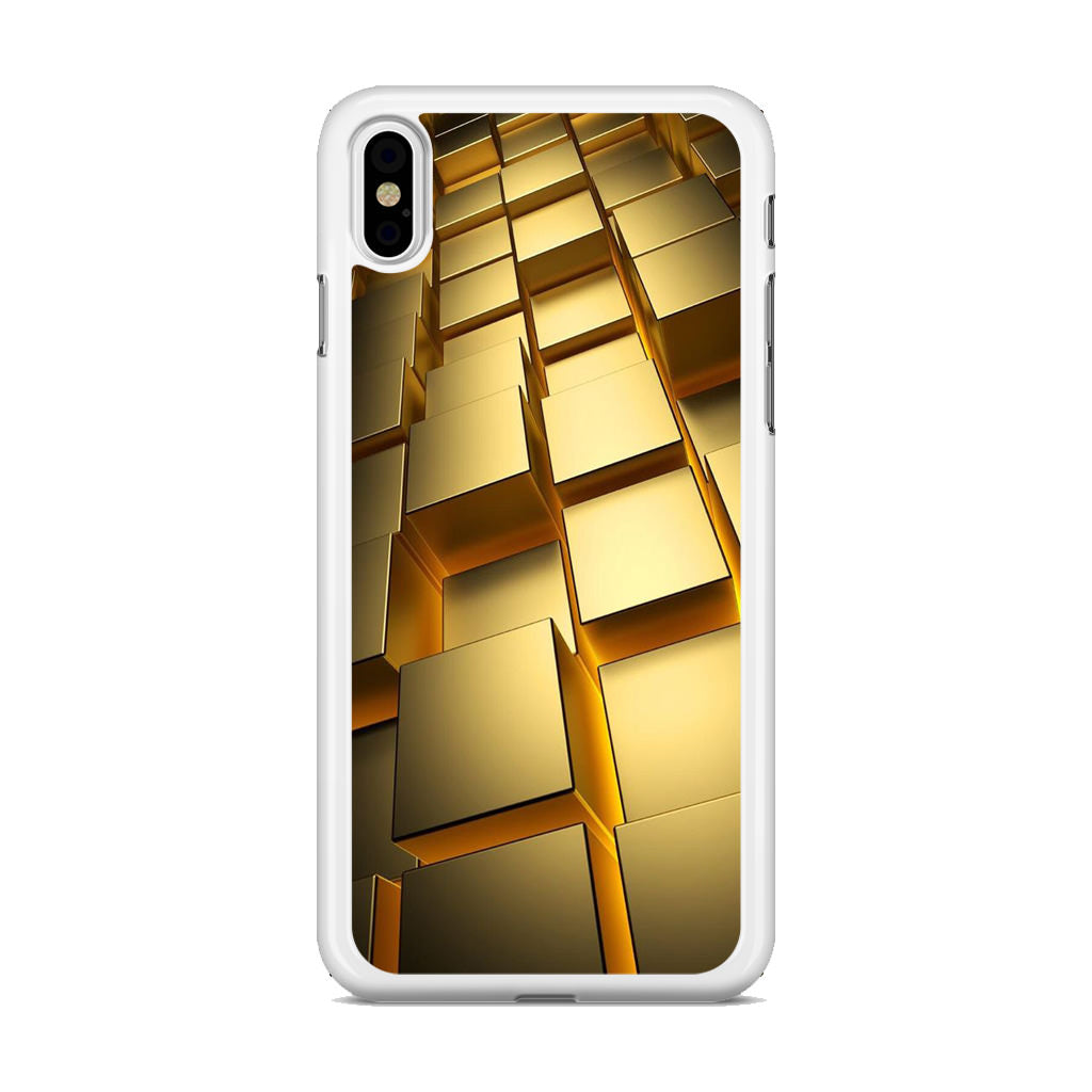 Golden Cubes iPhone X / XS / XS Max Case