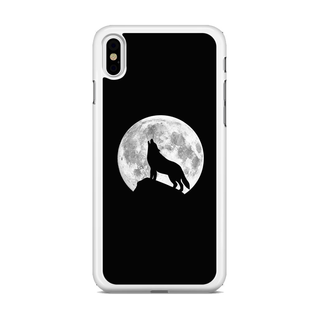 Howling Night Wolves iPhone X / XS / XS Max Case