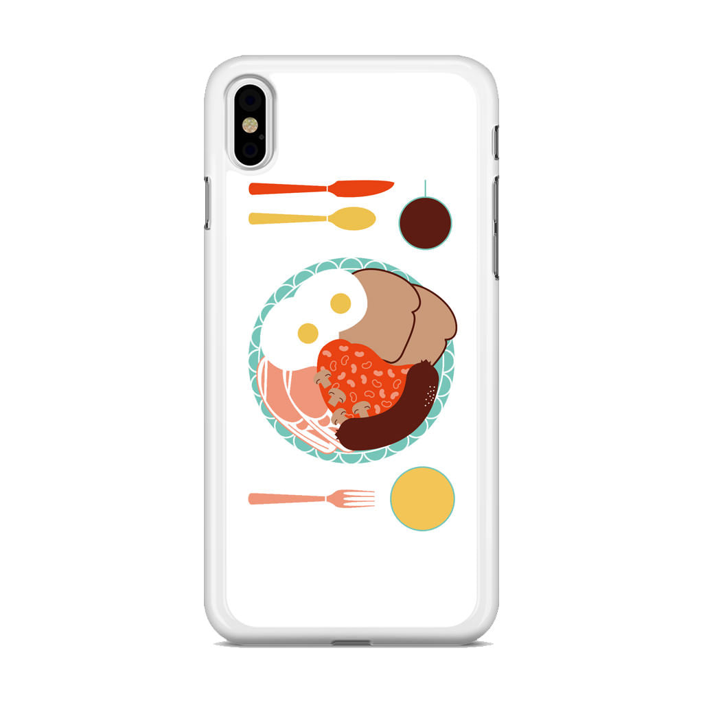 London Breakfast iPhone X / XS / XS Max Case