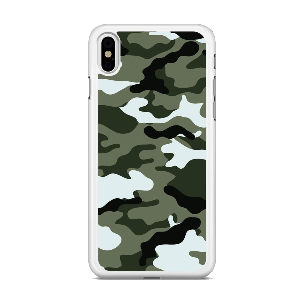 Military Green Camo iPhone X / XS / XS Max Case