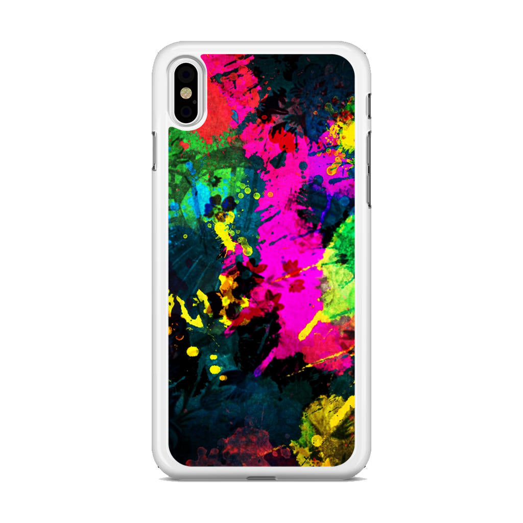 Mixture Colorful Paint iPhone X / XS / XS Max Case