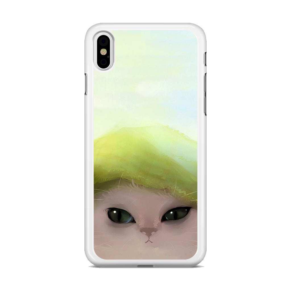 Noble Lazy Smart Kitten iPhone X / XS / XS Max Case