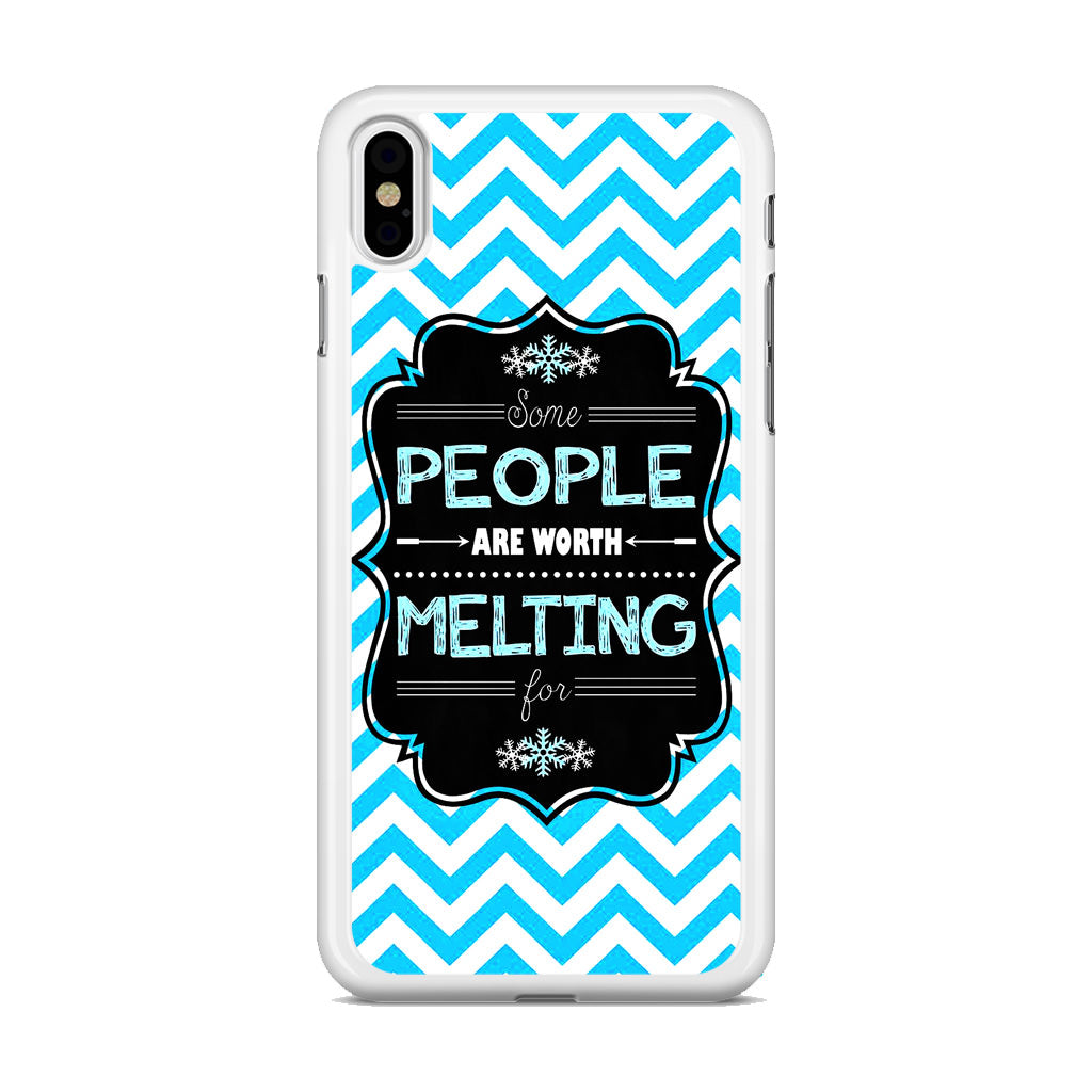 Olaf Quotes iPhone X / XS / XS Max Case