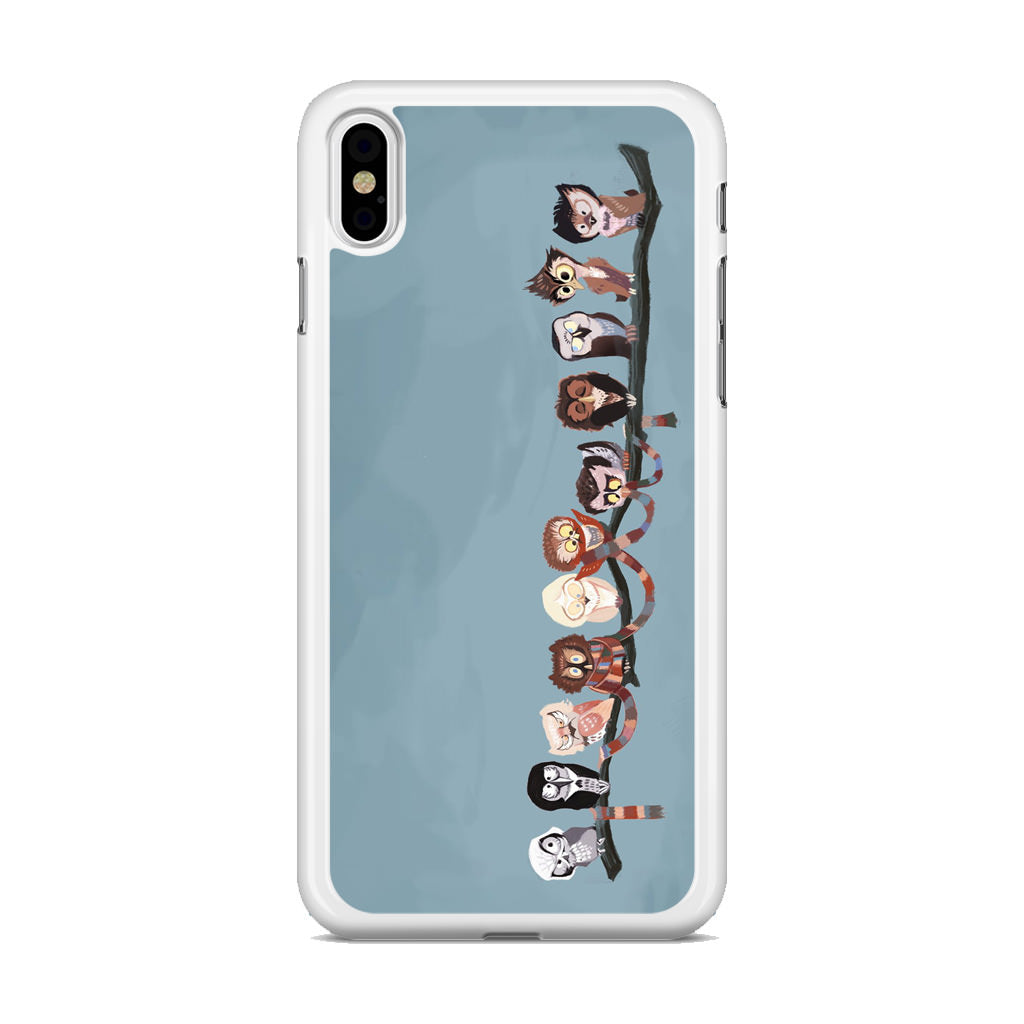 Owls on The Branch iPhone X / XS / XS Max Case