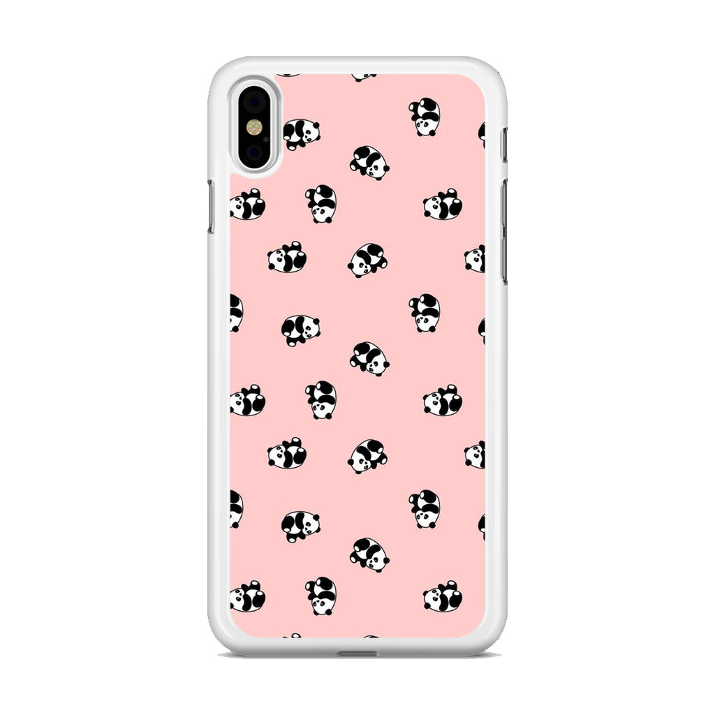 Pandas Pattern iPhone X / XS / XS Max Case