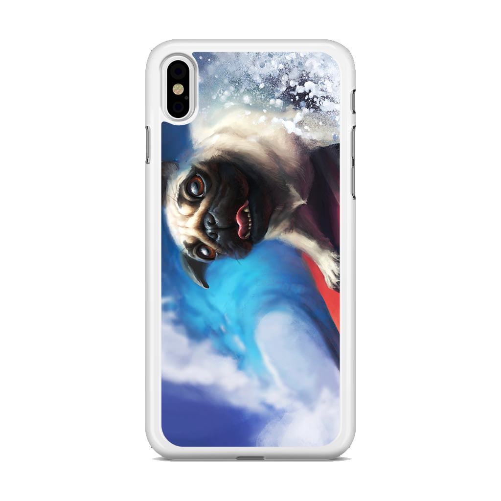 Pug Surfers iPhone X / XS / XS Max Case