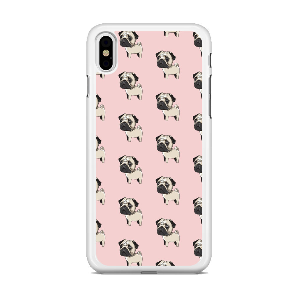 Pugs Pattern iPhone X / XS / XS Max Case