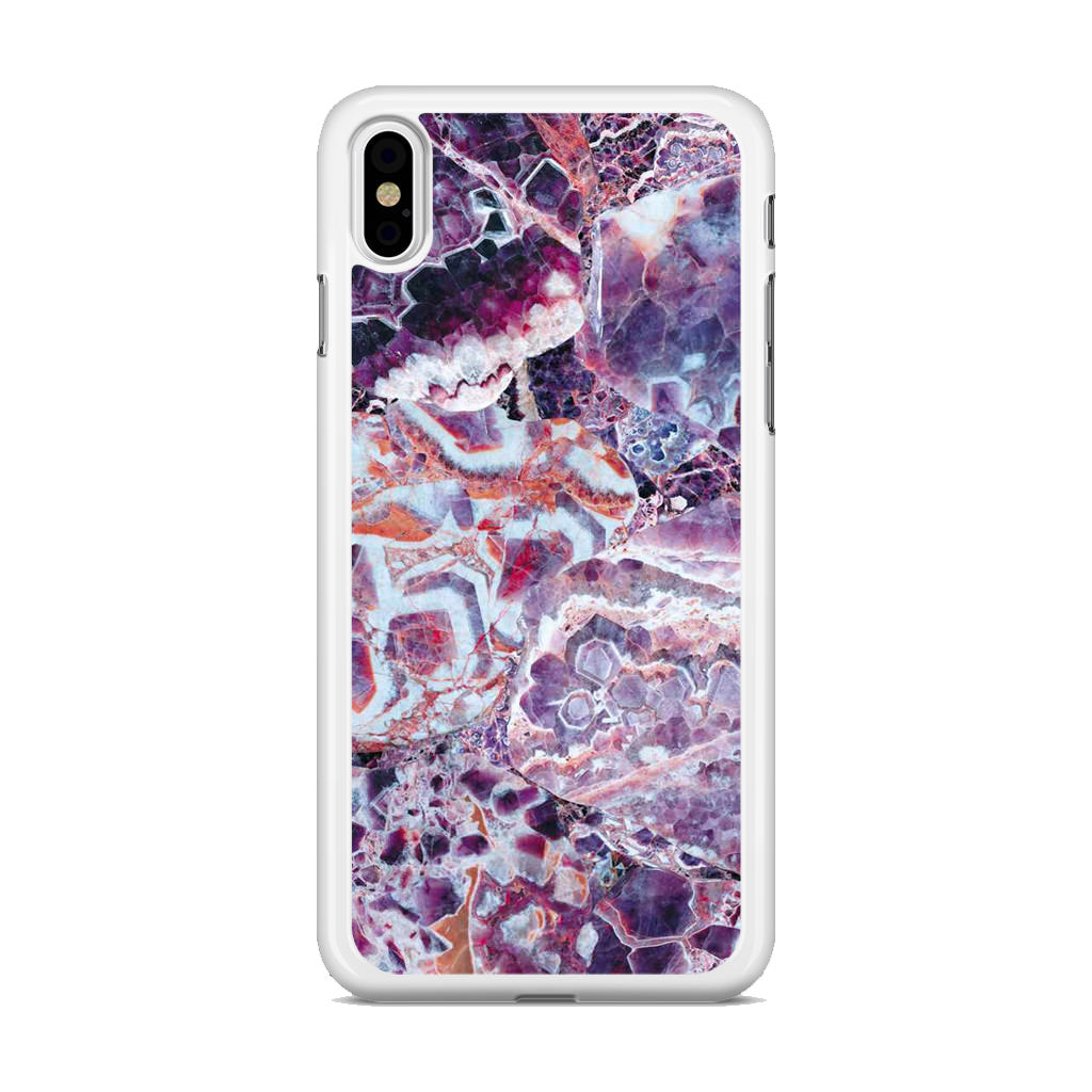 Purple Marble iPhone X / XS / XS Max Case