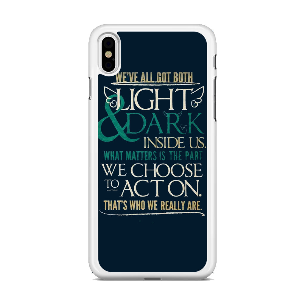 Sirius Black Quotes iPhone X / XS / XS Max Case