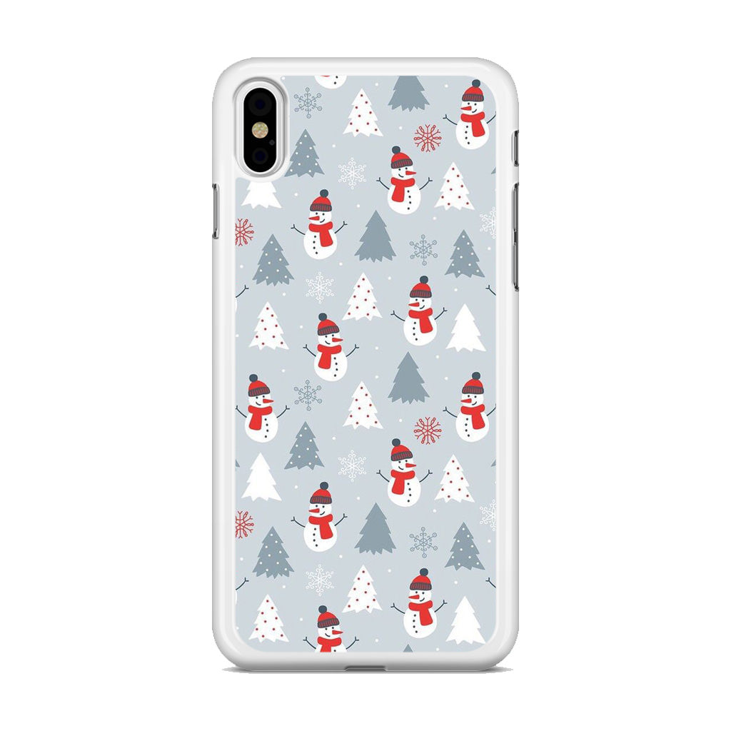 Snowmans Pattern iPhone X / XS / XS Max Case