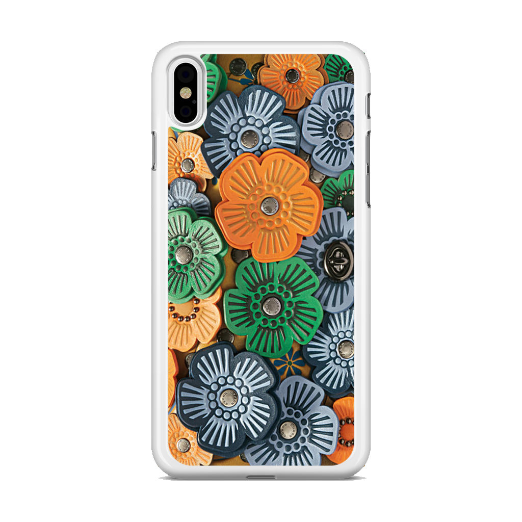 Tea Rose Applique iPhone X / XS / XS Max Case