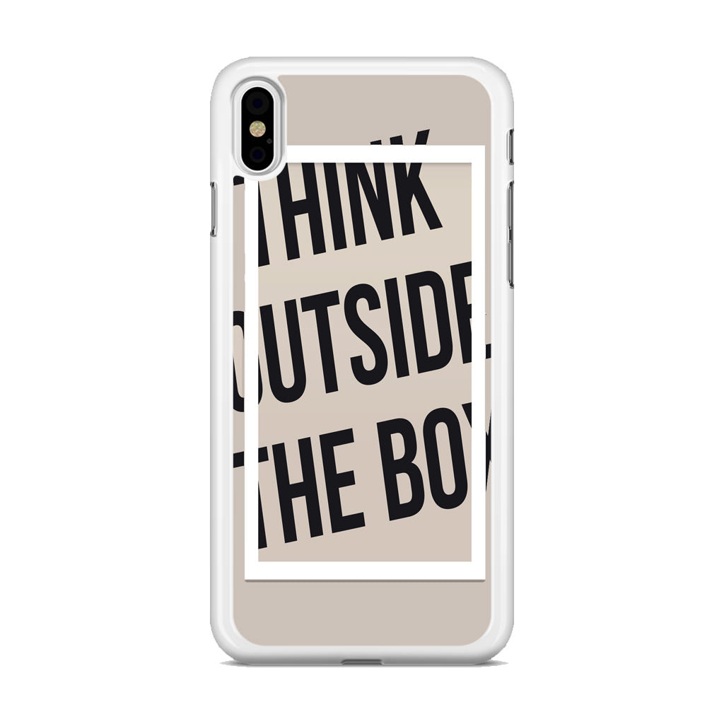 Think Outside The Box iPhone X / XS / XS Max Case