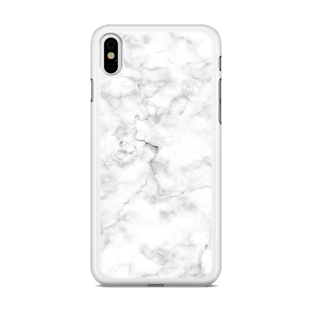 White Marble iPhone X / XS / XS Max Case