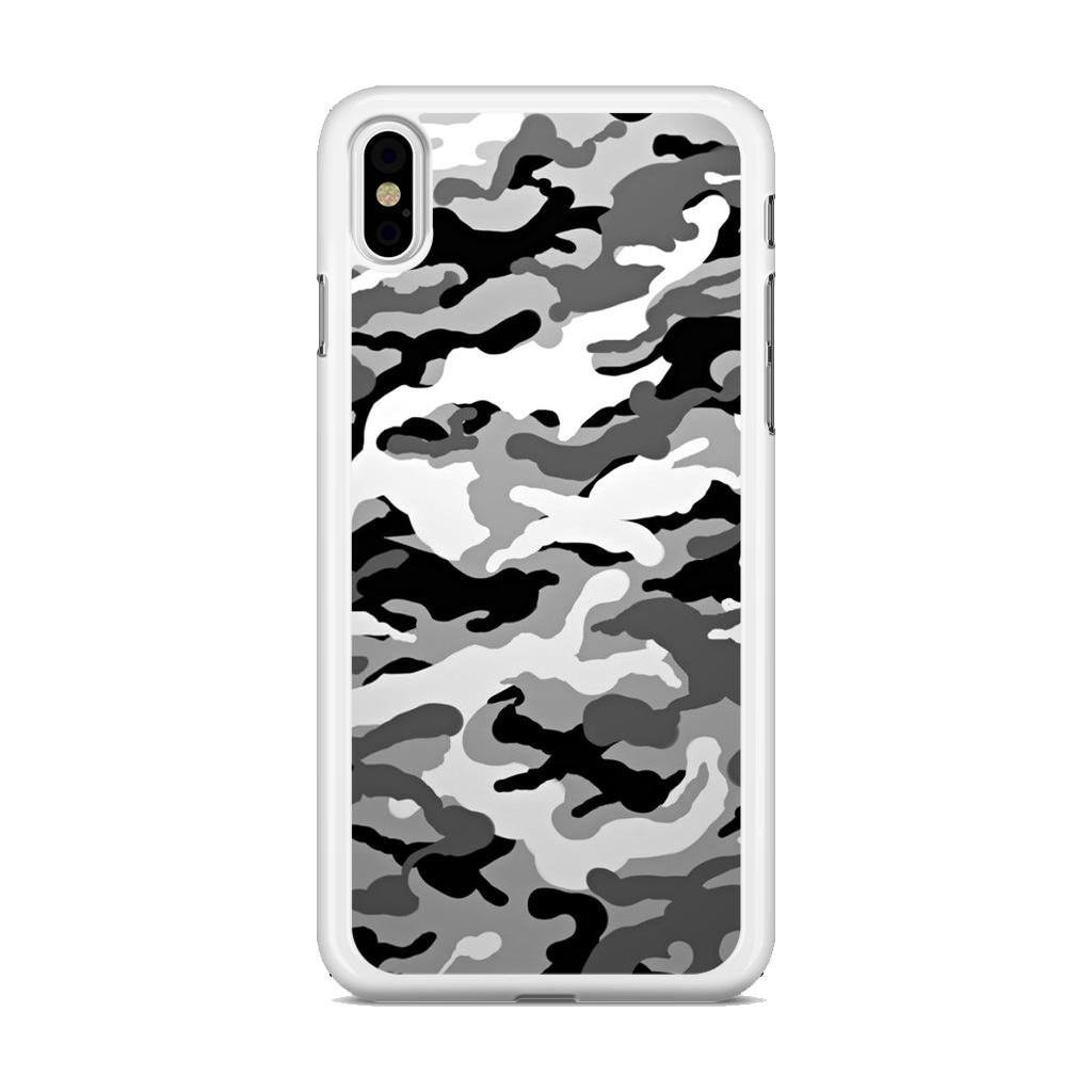 Winter Army Camo iPhone X / XS / XS Max Case