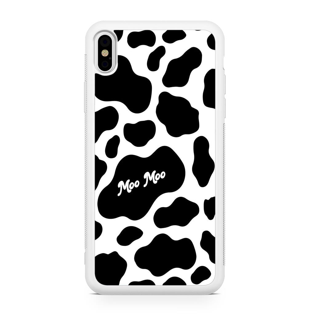 Moo Moo Pattern iPhone X / XS / XS Max Case