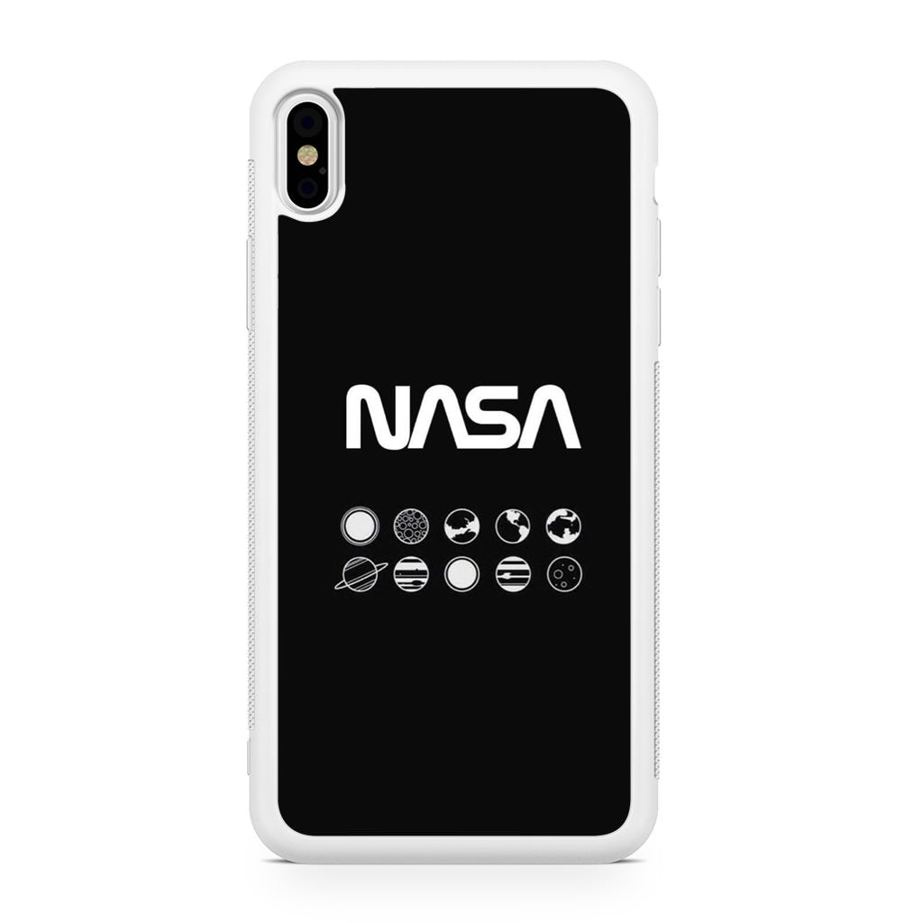 NASA Minimalist iPhone X / XS / XS Max Case