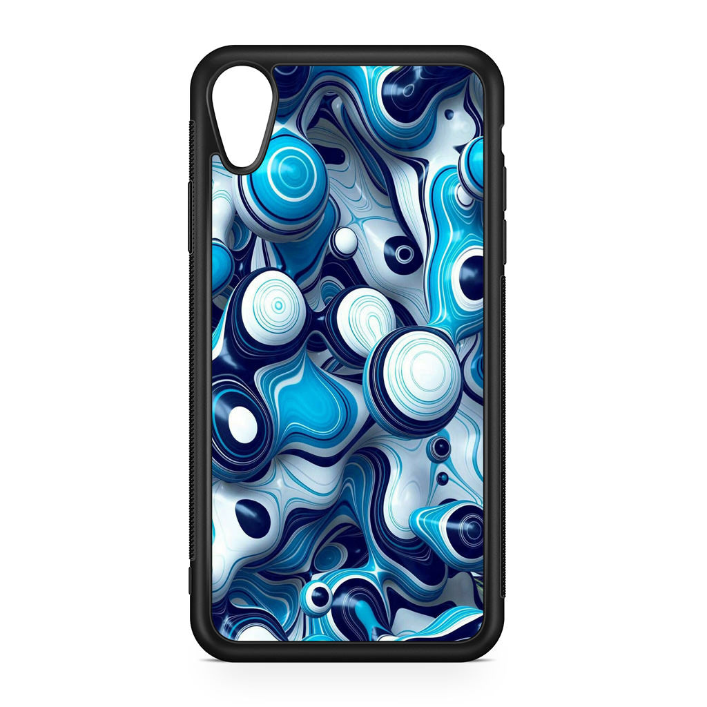 Abstract Art All Blue iPhone XR Case