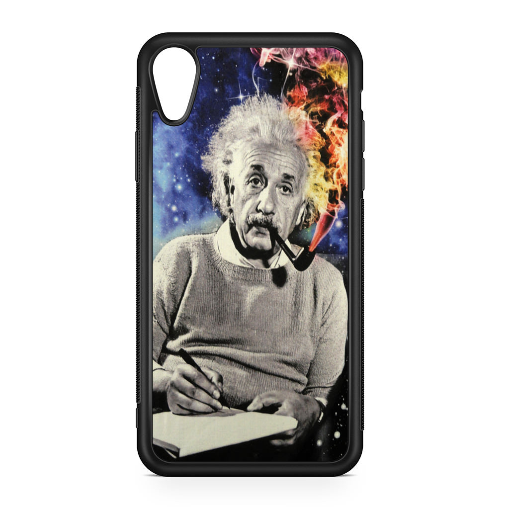 Albert Einstein Smoking iPhone XR Case