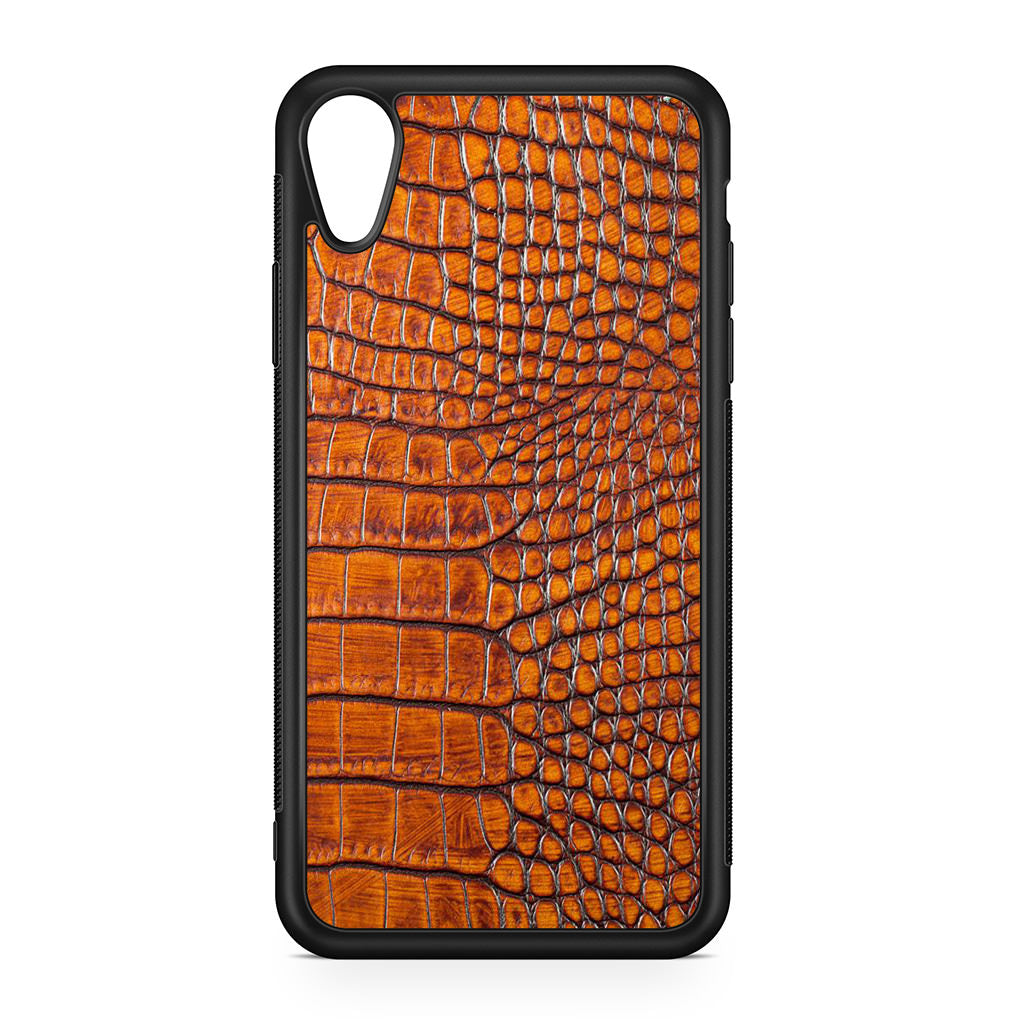 Alligator Skin iPhone XR Case