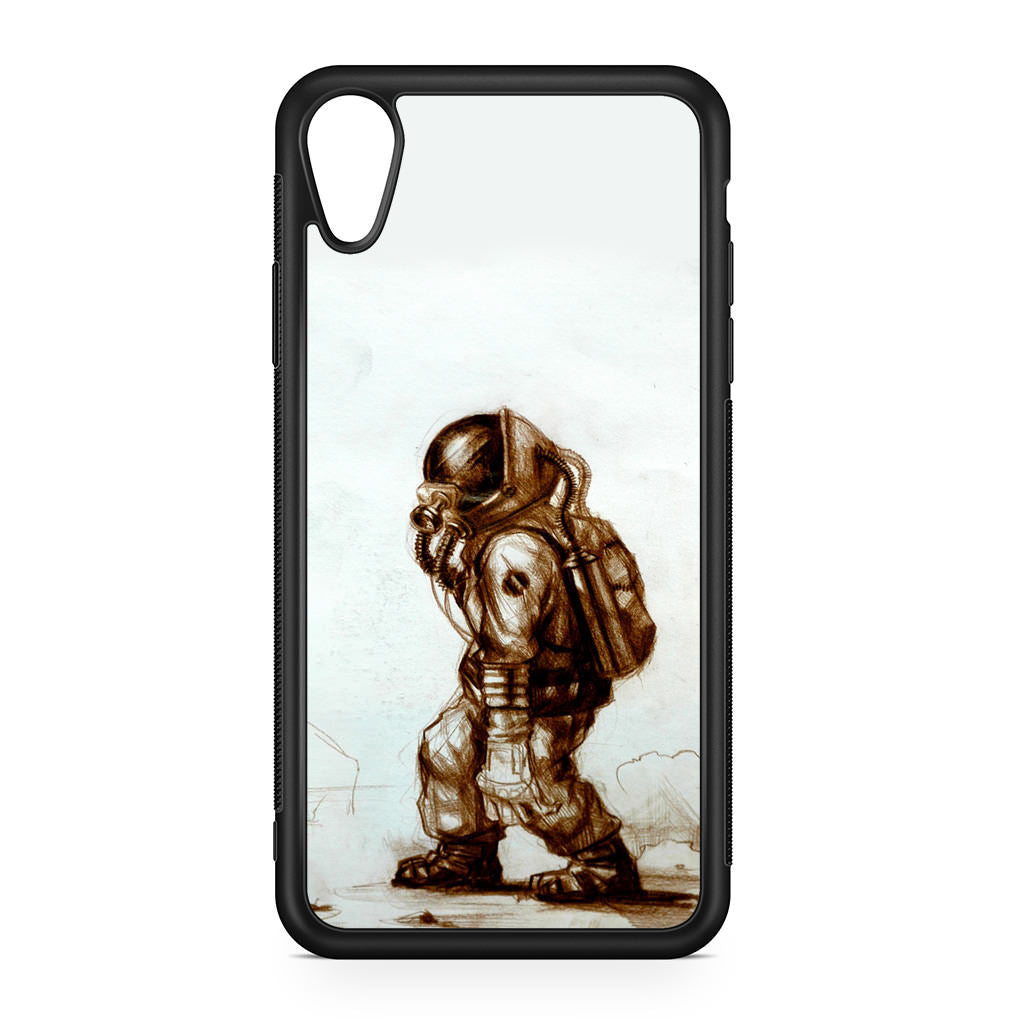 Astronaut Heavy Walk iPhone XR Case