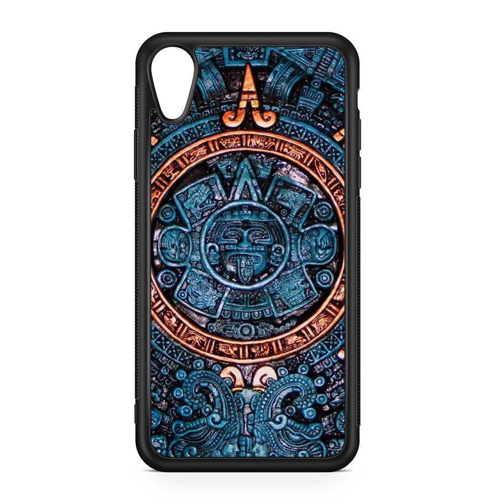 Aztec Calendar iPhone XR Case