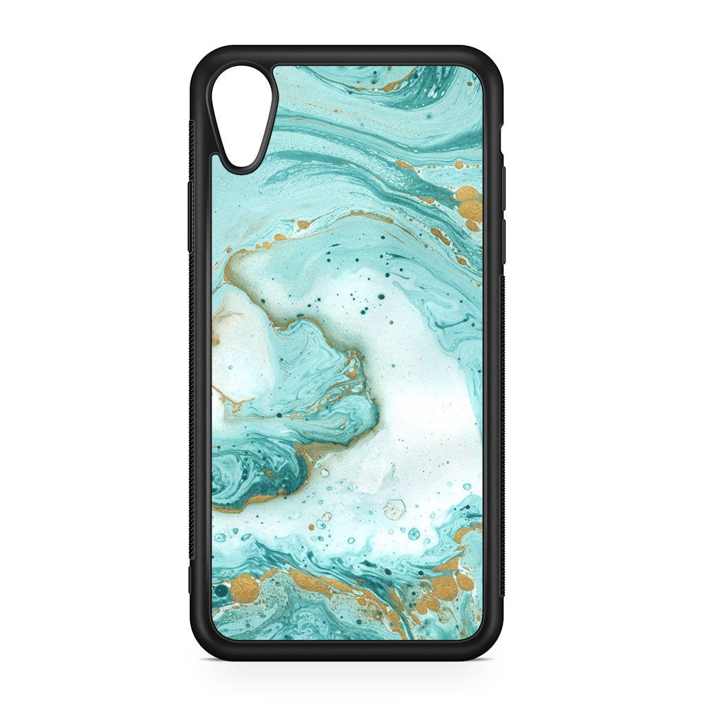 Azure Water Glitter iPhone XR Case