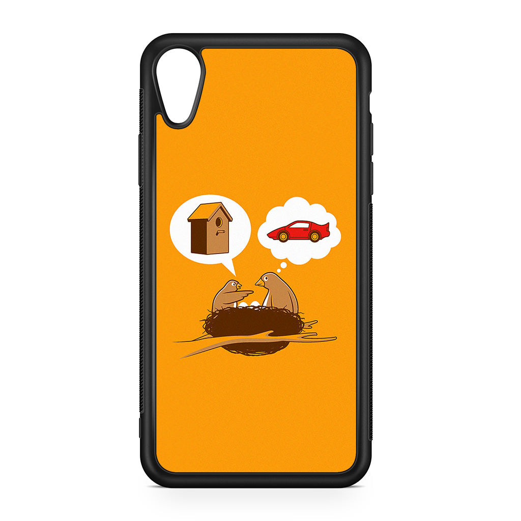 Bird Life Priorities iPhone XR Case