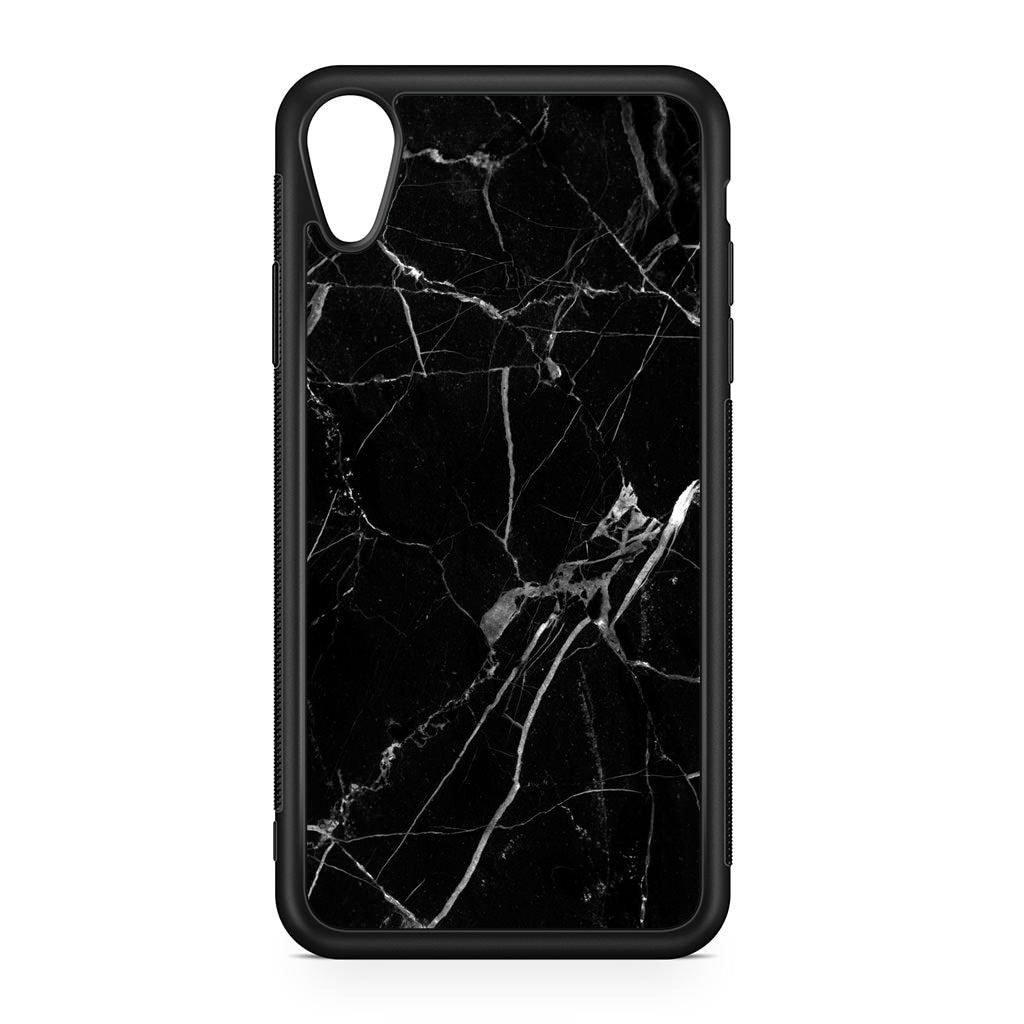 Black Marble iPhone XR Case