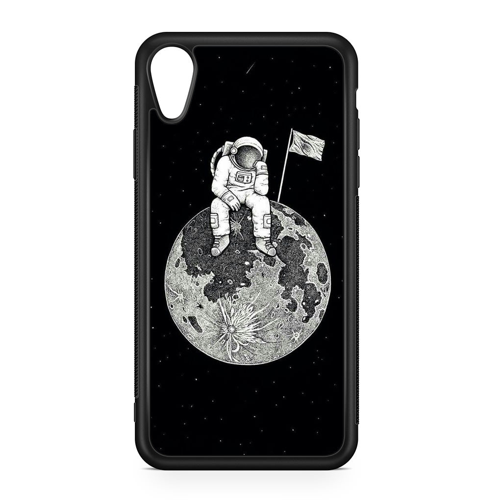 Bored Astronaut iPhone XR Case