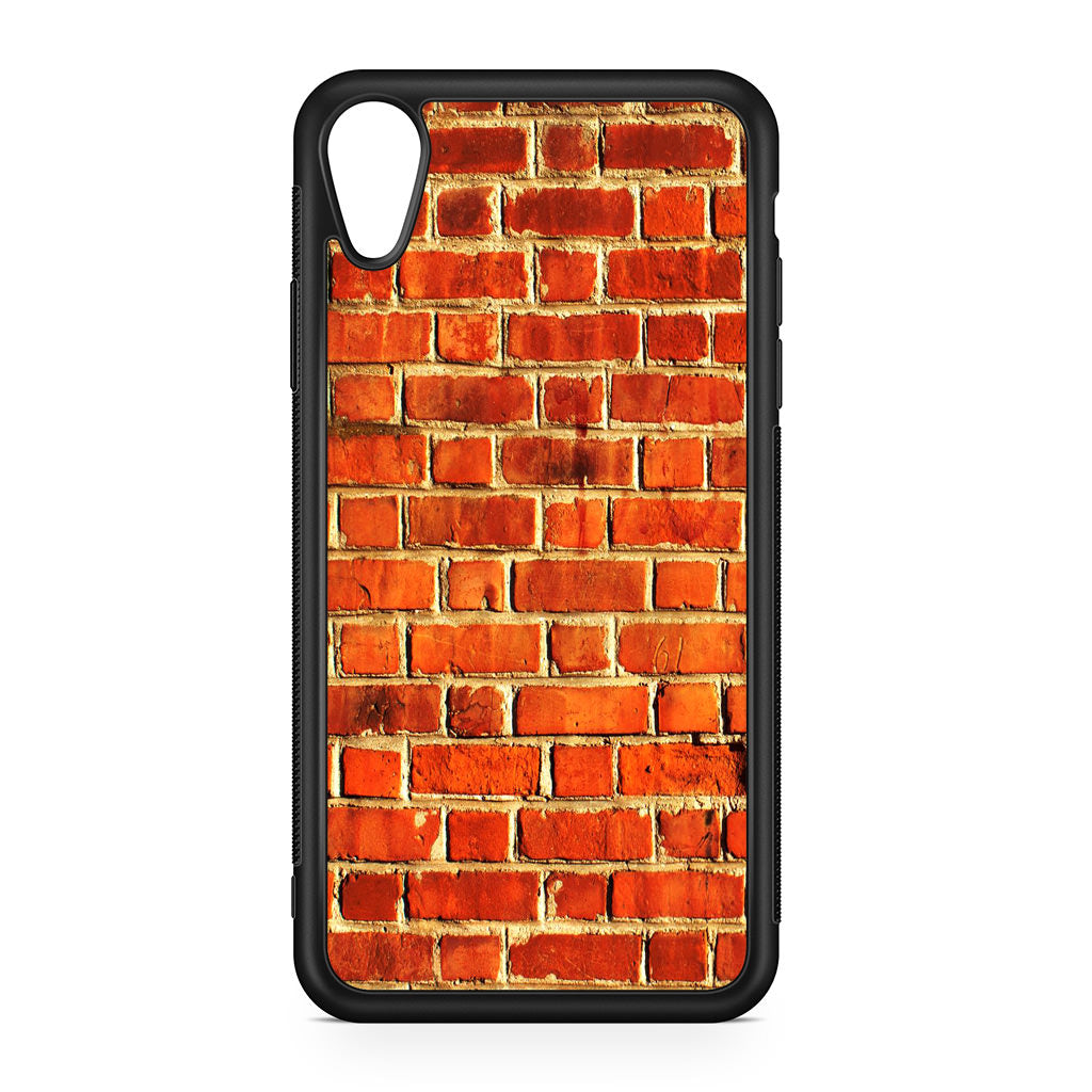 Brick Wall Pattern iPhone XR Case