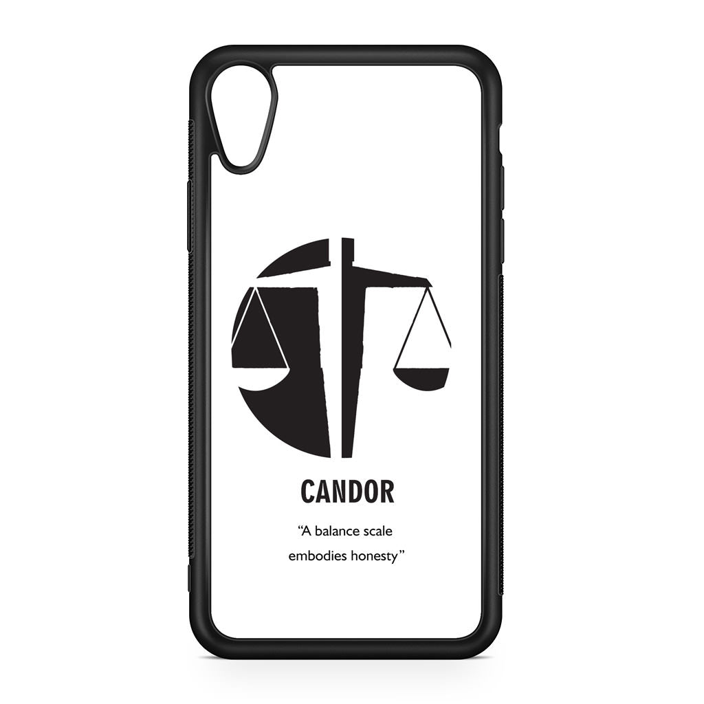 Candor Divergent Faction iPhone XR Case