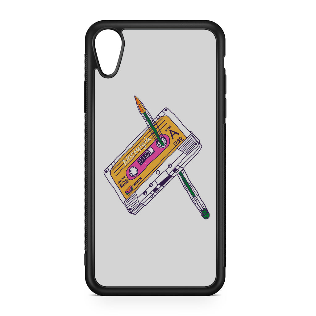 Cassete Tape Old iPhone XR Case