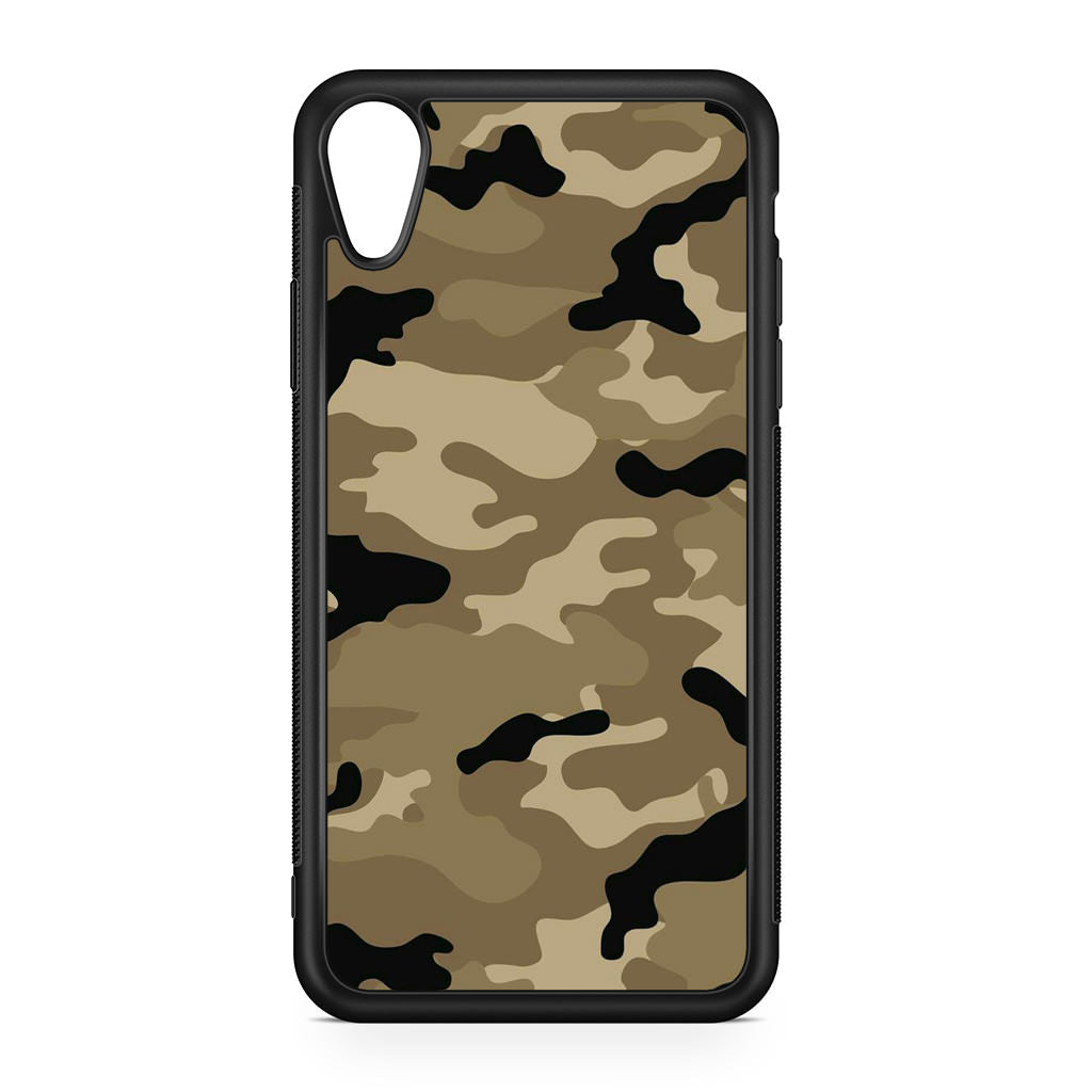 Desert Military Camo iPhone XR Case