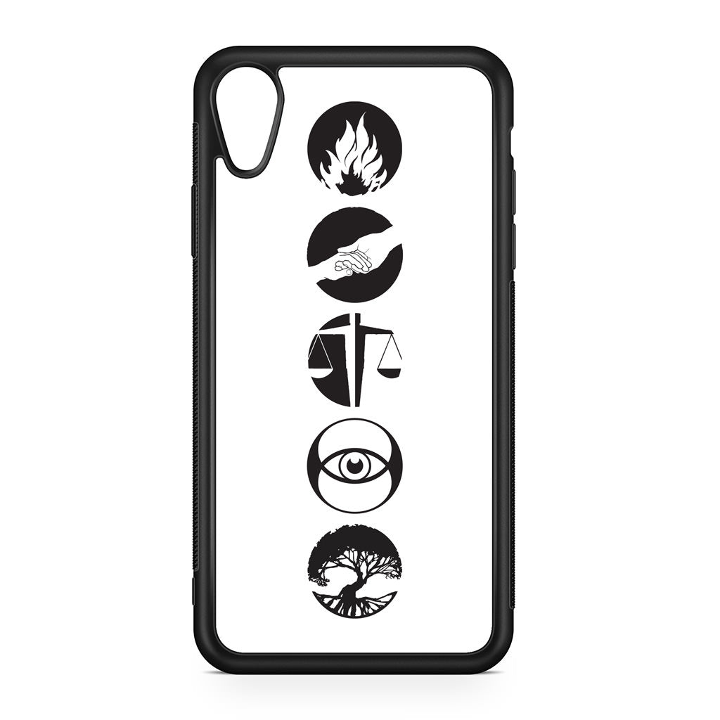 Divergent Factions iPhone XR Case