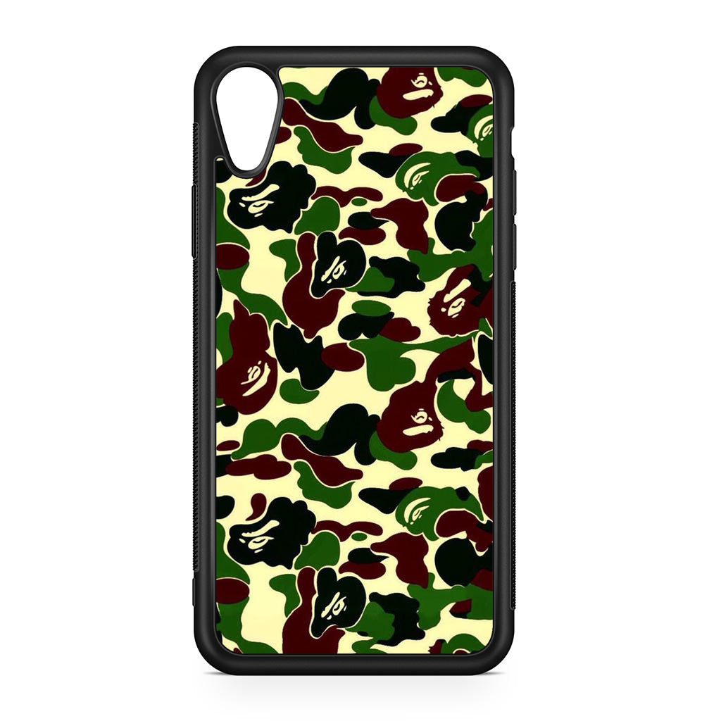 Forest Army Camo iPhone XR Case