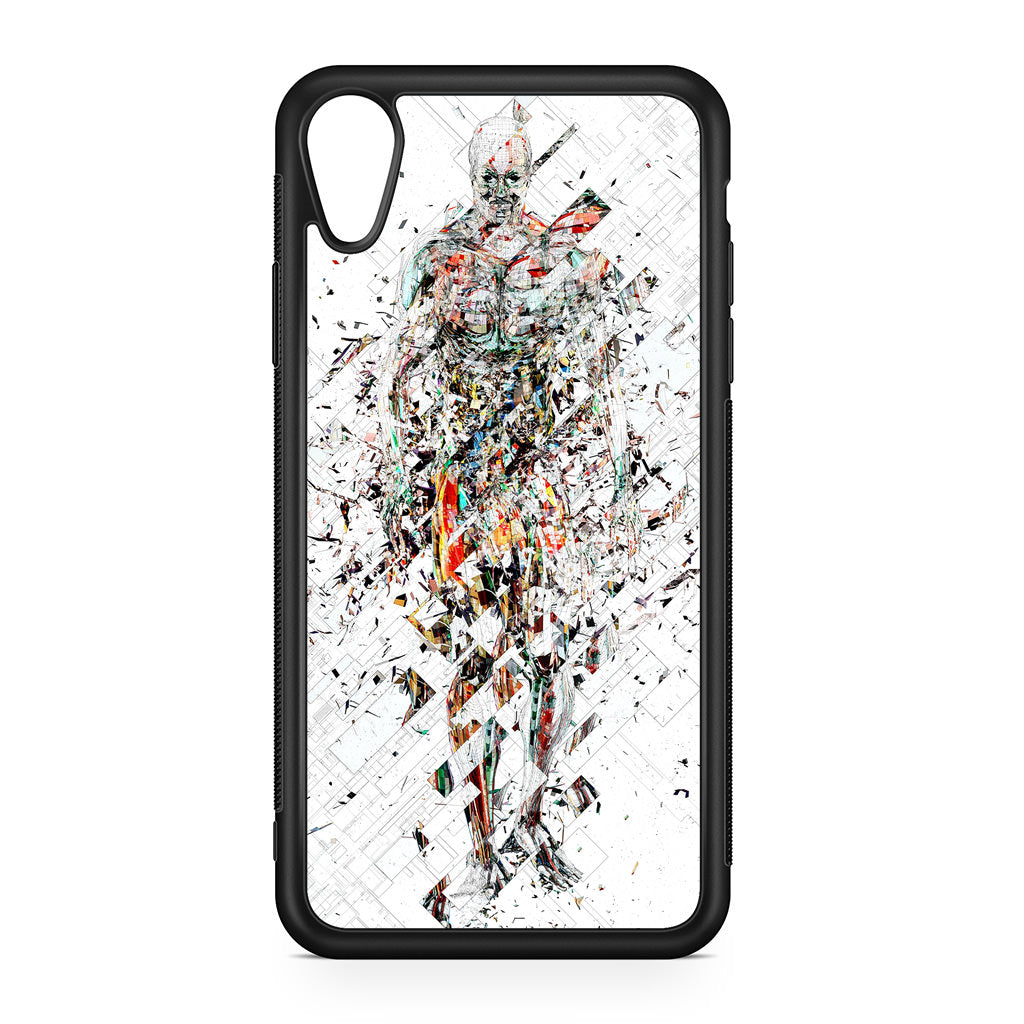 Fragmantacia Art Human Abstract iPhone XR Case